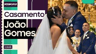 Casamento João Gomes e Ary Mirelle | Cerimônia linda em castelo, Gkay de preto e penetra em festa