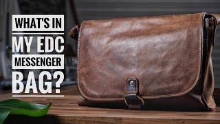 My Everyday Carry Messenger Bag (Late 2019) I What's In My Bag? (4K)