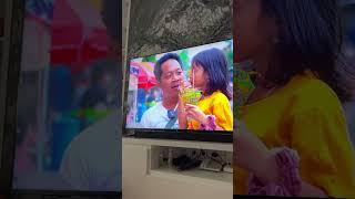 LEIKA & LEXIE SUKA NONTON YOUTUBENYA SENDIRI DI TV SERU BANGET #leika #viral #shorts