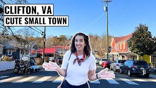 Things To Do in CHARMING Northern VA Small Town | CLIFTON, VA [vlog]