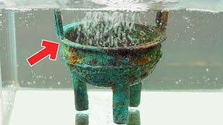 Restoration of 300-year-old antique bowl | Crazy Polishing