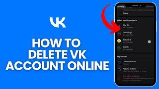 How to Delete VK Account Online 2024?