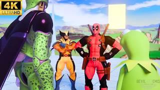  DEADPOOL E WOLVERINE CHIEDONO AIUTO A KERMIT E CELL | Animazioni di @DevilArtemis