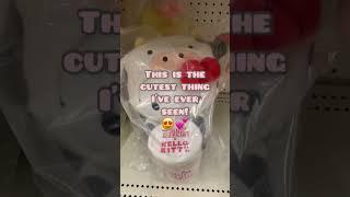 Thee CUTEST HELLO KITTY plush @ Target! #plush #hellokitty #target #kawaii