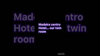 Our twin room at the Madeira Centro Hotel #benidorm #shorts #youtubeshorts