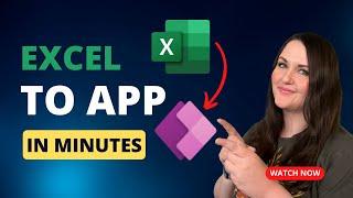 Turn Your Excel Spreadsheets into Power Apps in Minutes with AI