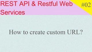 How to create custom URL? #02