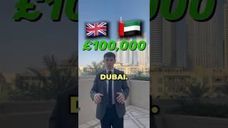 $100,000 Salary in the UK vs Dubai   #dubai #taxes #ukpropertytax