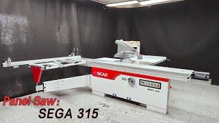 SICAR Sliding Table Saw Panel Saw Sega315 with 2600mm Sliding table