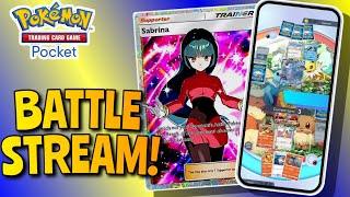 Battle Stream! Pokémon TCG Pocket!