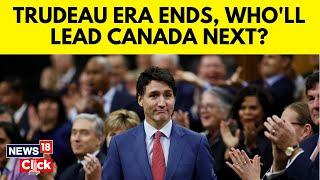 Justin Trudeau Resignation: Who Will Be Canada’s Next Leader? | Trudeau Era Ends | Canada | N18G