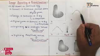 DIP#8 Sampling and Quantisation of Digital image || EC Academy