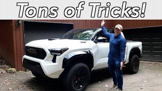 A Close Look at the 2024 Toyota Tacoma TRD Pro 4x4 Double Cab! 4WD system deep dive!