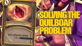 Solving The Uneven Gems Problem With An Unexpected Unit | Dogdog Hearthstone Battlegrounds