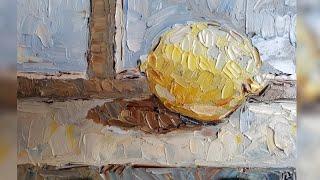 С чего начать рисовать. Живопись мастихином.