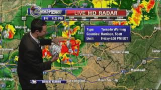 WTVQ - Severe Weather Coverage - 6:20pm 5/19/2017