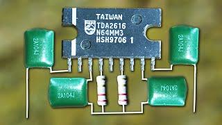 How To Make Hi Fi Stereo Audio Amplifier Circuit Using TDA2616  JLCPCB