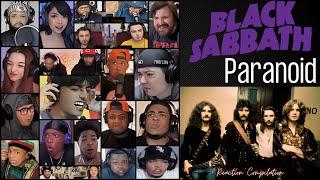 REACTION COMPILATION | Black Sabbath - Paranoid | First Time Mashup