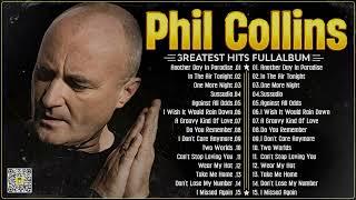 Phil Collins Greatest Hits Of Phil Collins Full Album 2024⭐The Best Soft Rock Hits Of Phil Collins.