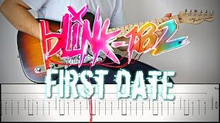 BLINK-182 - FIRST DATE | Guitar Cover Tutorial (FREE TAB)