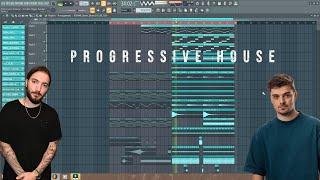 How To Make Emotional Progressive House Like Martin Garrix and Alesso ||  FL Studio