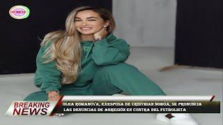 Olga Romanova, exesposa de Cristhian Noboa, se pronuncia  las denuncias de agresión en contra del fu