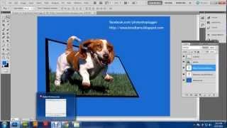 3D pop out effect in a photo - photoshop tutorial