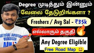 Freshers Salary ₹35,000 Any Degree Eligible | Top MNC Jobs 2024 | jobs for you tamizha