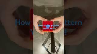 How to dot your cube! In #rubikscube #puzzlecube #cube #cubing only a few seconds!