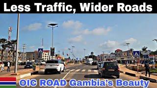 Less Traffic, Wider Roads: OIC Road Drive from Brusubi Turntable to Senegambia | Gambia’s Beauty