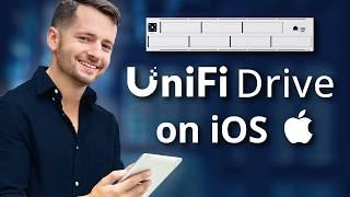 How to View UniFi Drive Files on iPhone iPad in iOS Files | Ubiquiti UNAS Pro Tutorial