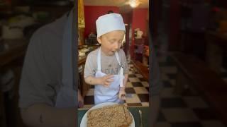 Fall is here! Jay kicked it off with Pumpkin Streusel Bread! #cooking #baking #pumpkin #food
