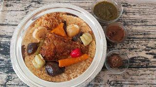 Riz (tieb) blanc au poisson