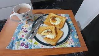 Air Fryer Egg On Toast