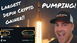 LARGEST DEPIN GAINER in this MASSIVE CRYPTO PUMP!!