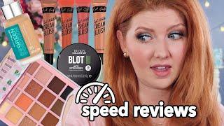 I Tried New Drugstore Makeup ... SPEED REVIEWS