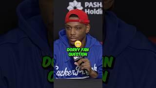  JAMAHAL HILL BLASTS REPORTER AT UFC BAKU MEDIA DAY “THAT’S A DORKY ONLINE FAN QUESTION”