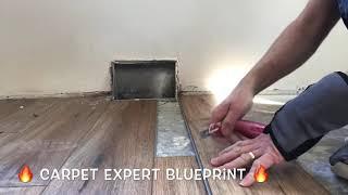  How To Cut Vinyl Plank Flooring  Quick Trick 