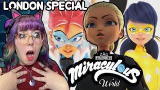 CRYING AT MIRACULOUS LONDON - Miraculous World: London - At the Edge of Time REACTION - Zamber React