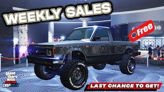 GTA 5 Online WEEKLY UPDATE | FREE CARS! CARS TO BUY! Rare Cars | SALES | 3X Money