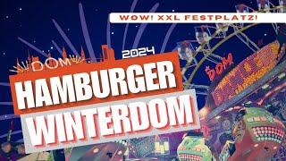  Hamburger Winterdom 2024 ⭐️ WOW!!! Größtes Volksfest im Norden ️