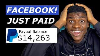 Get Paid $14,263 Every Month with Facebook For FREE (Earn Money On Facebook 2024)