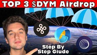 Earn 3 Airdrops On DYMENSION - $DYM Airdrops Complete Guide