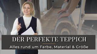 Der ultimative Teppich Guide  Größe, Materialien, Farbe | Interior Design