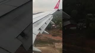 Flight landing in Calicut airport  from Dubai to Calicut