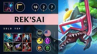 Rek'Sai Top vs Yone: Unstoppable - NA Challenger Patch 14.24