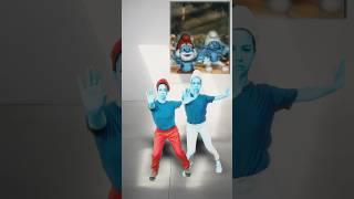 How to dance the 2 Dancing Smurfs - Dance Meme! What's next? #shortscreator #summervibes