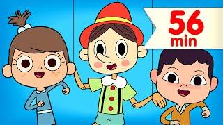 The Pinocchio + More | Kids Songs | Nursery Rhymes | Super Simple Songs