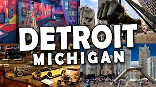 Detroit Attractions - Michigan Travel Vlog