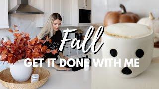 Fall Get it All Done With Me 2022 | Cozy fall clean with me | Lovevery Giveaway